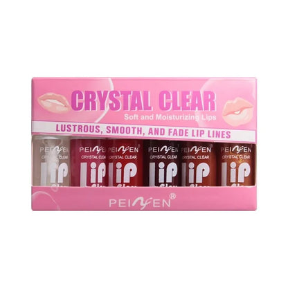 6PCS Moisturising Hydrating Plumping Lip Gloss