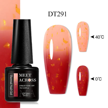 7ml Auroras Spotted Thermal Colour Changing Gel Nail Polish