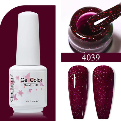 Clou Beaute Gel Nail Polish 8ml