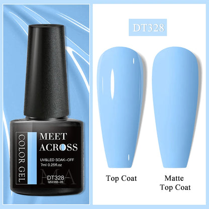 MEET ACROSS 7ml Gel Nail Polish