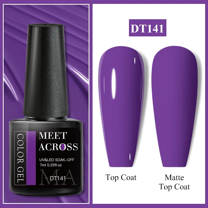MEET ACROSS 7ml Gel Nail Polish