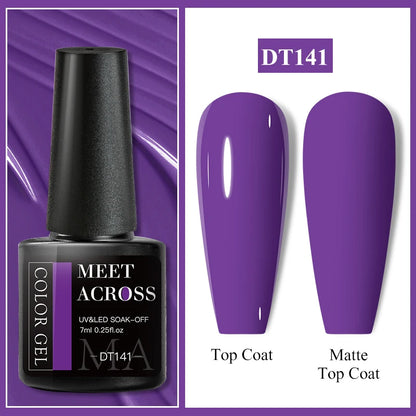 MEET ACROSS 7ml Gel Nail Polish