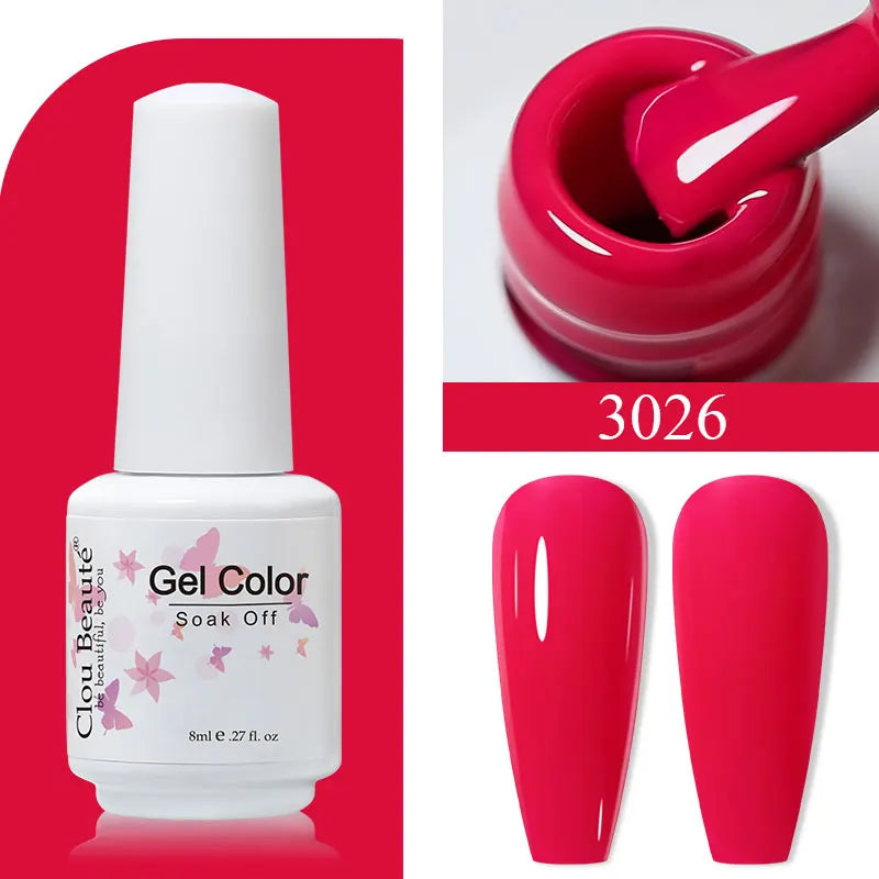 Clou Beaute Gel Nail Polish 8ml