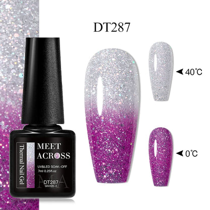 7ml Auroras Thermal Colour Changing Gel Nail Polish
