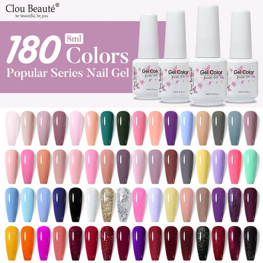 Clou Beaute Gel Nail Polish 8ml