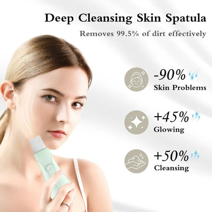 Electric Skin Scrubber Face Spatula