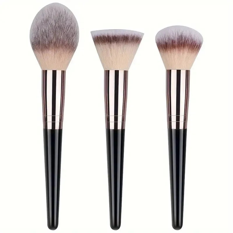 Professional 3 Pcs Makeup Brush Set