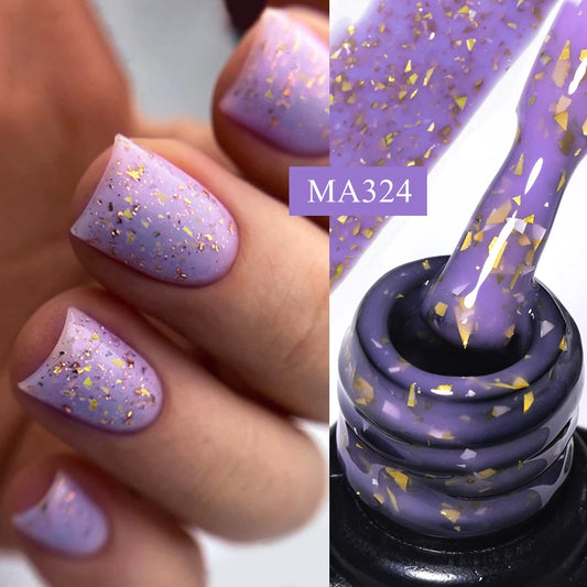 MEET ACROSS 7ml Glitter Gel Nail Polish