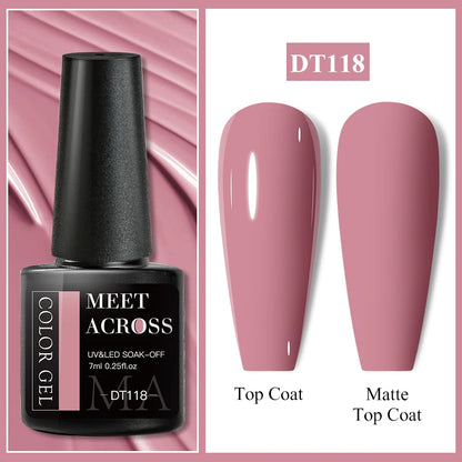 MEET ACROSS 7ml Gel Nail Polish