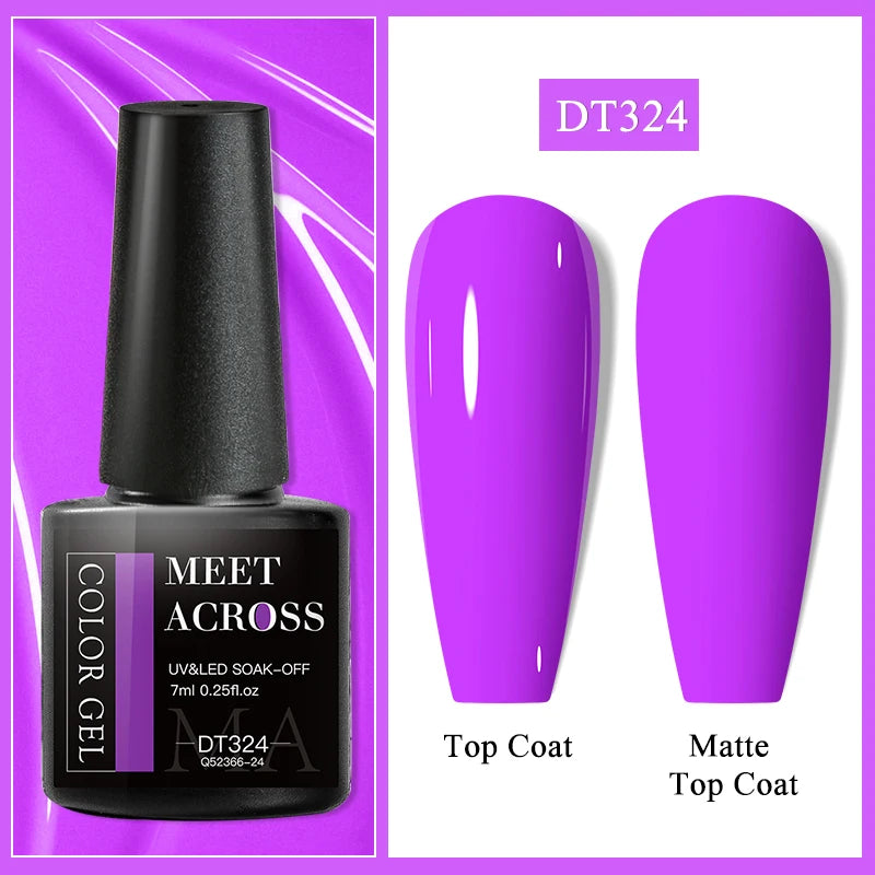 MEET ACROSS 7ml Gel Nail Polish