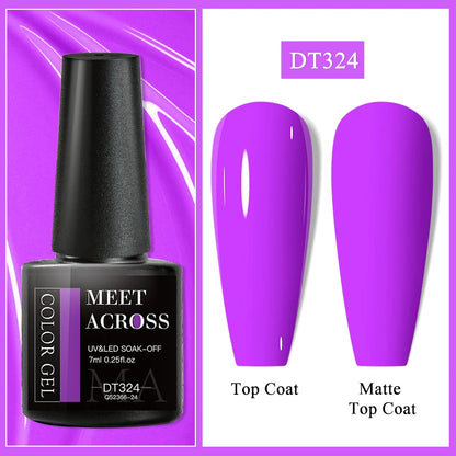 MEET ACROSS 7ml Gel Nail Polish