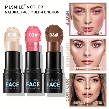 Cream Contour Highlighter Bronzer and Blush Sticks
