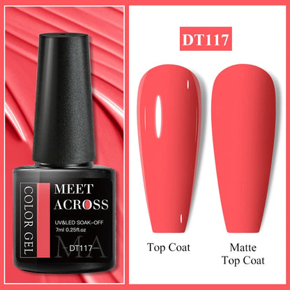 MEET ACROSS 7ml Gel Nail Polish
