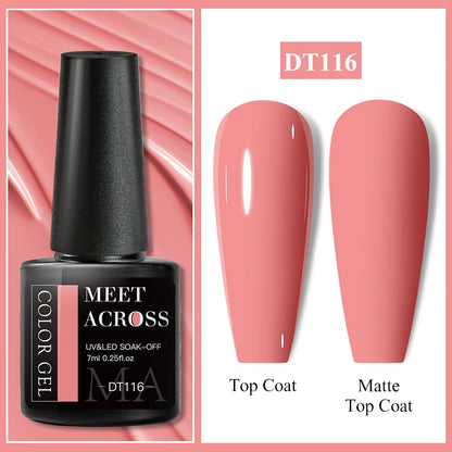 MEET ACROSS 7ml Gel Nail Polish