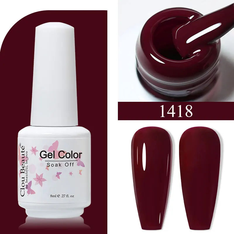 Clou Beaute Gel Nail Polish 8ml