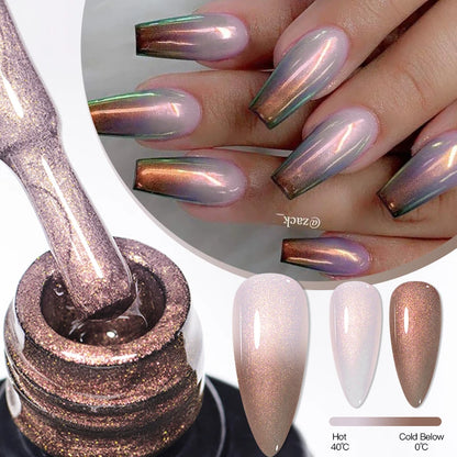 7ml Auroras Glitter Thermal Colour Changing Gel Nail Polish