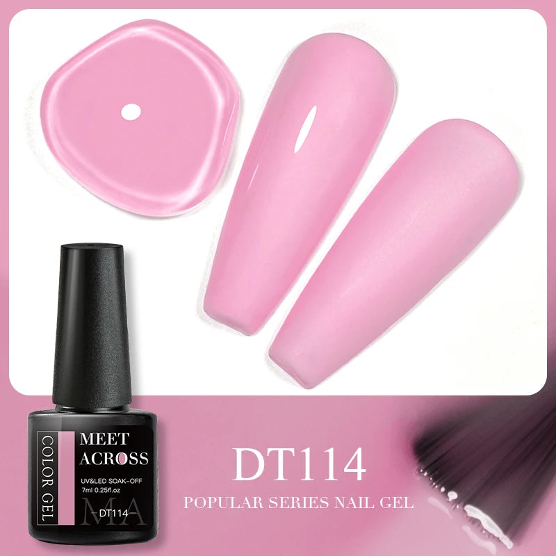 7ml Auroras Glitter Thermal Colour Changing Gel Nail Polish