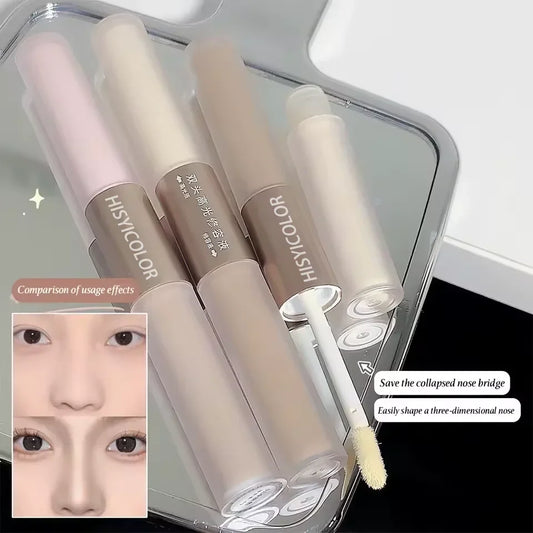 Dual-End Liquid Highlighter and Contour Pen