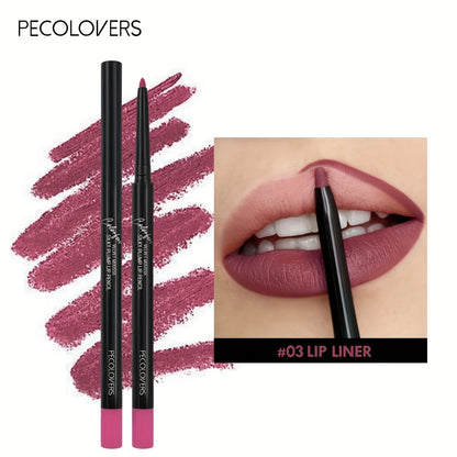 Matte Nude Brown Lip Liner Pencil Waterproof