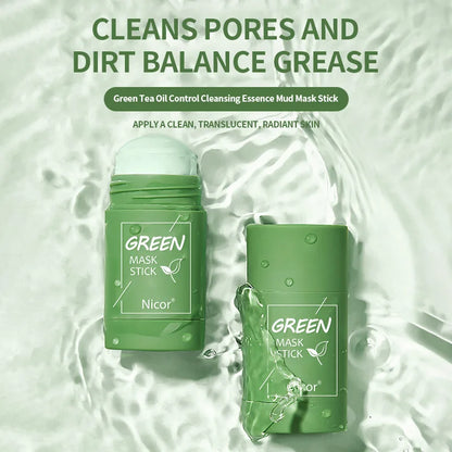 Green Tea Solid Mask Deep Cleansing Stick Mud Mask