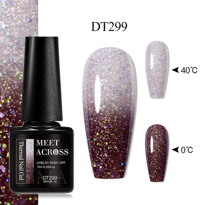 7ml Auroras Spotted Thermal Colour Changing Gel Nail Polish