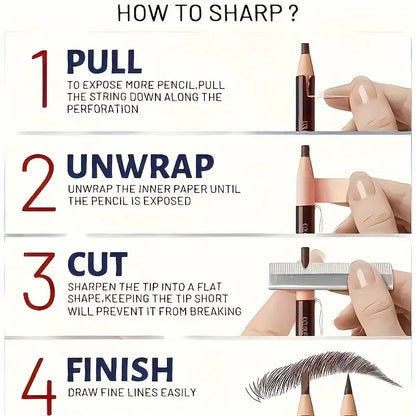 Eyebrow Pencil - Waterproof and Smudge proof