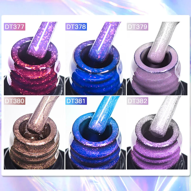 7ml Auroras Iridescent Thermal Colour Changing Gel Nail Polish