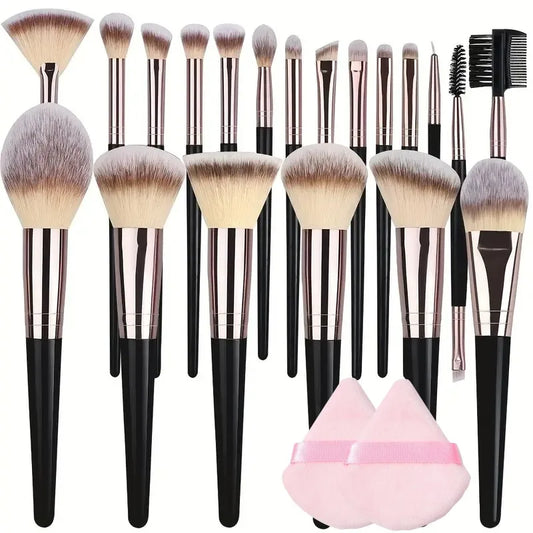 Professional 18 pieces with 2 powder puffs