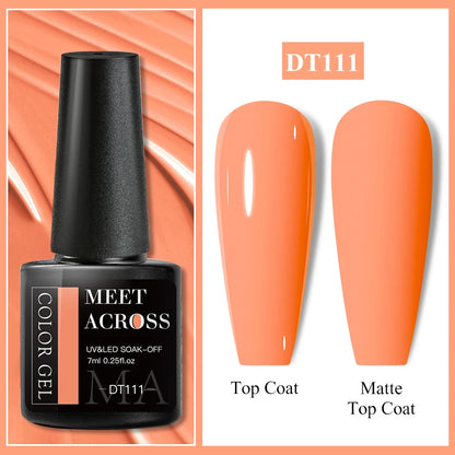 MEET ACROSS 7ml Gel Nail Polish