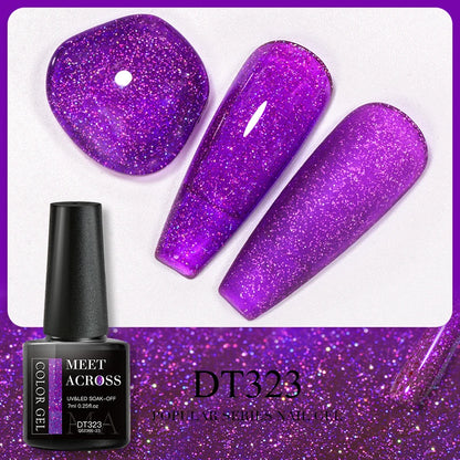 7ml Auroras Iridescent Thermal Colour Changing Gel Nail Polish