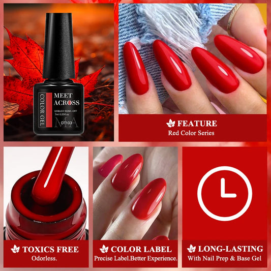 MEET ACROSS 7ml Gel Nail Polish