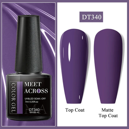 MEET ACROSS 7ml Gel Nail Polish