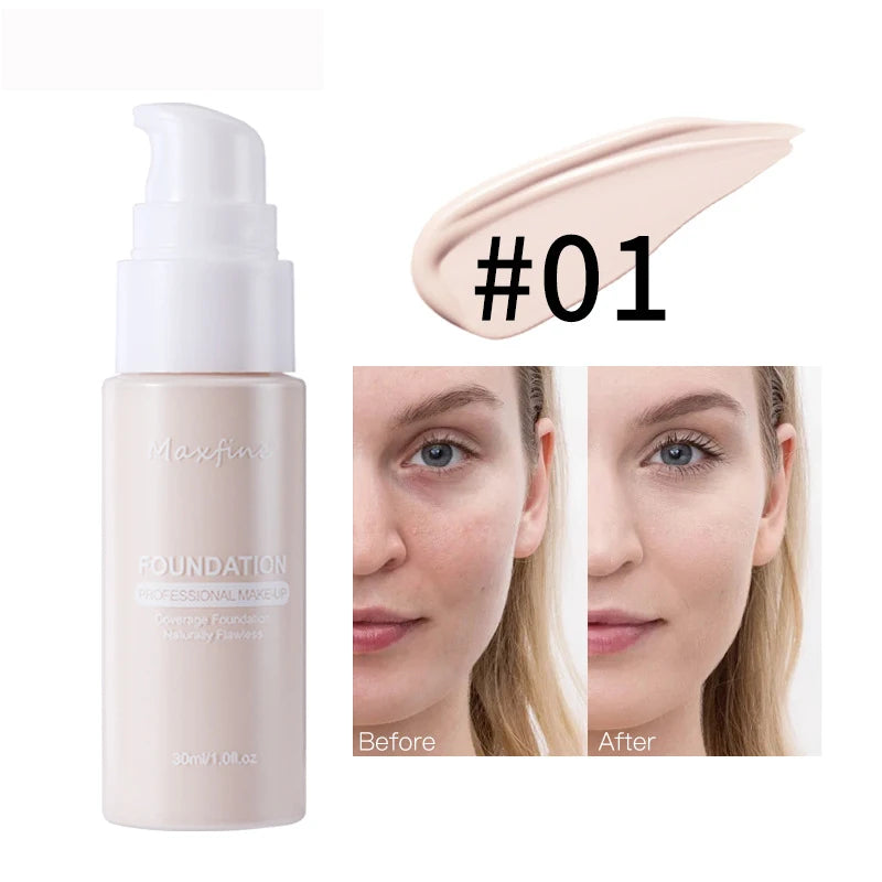 Liquid Foundation Waterproof Sweat-resistant
