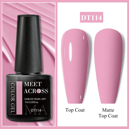 MEET ACROSS 7ml Gel Nail Polish