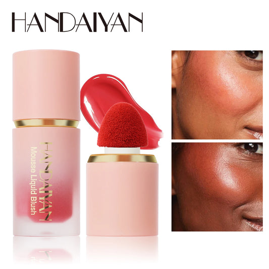 HANDAIYAN Matte Liquid Blush Long Lasting Waterproof