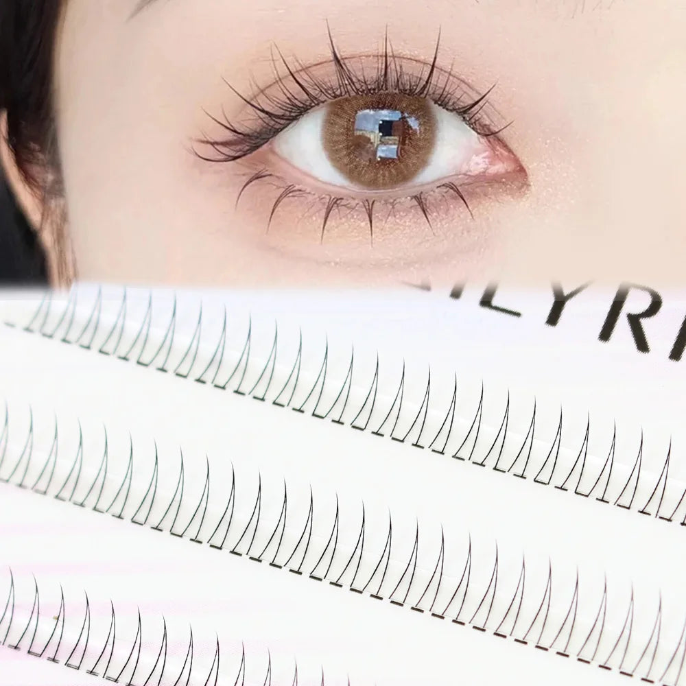 J Curl V Shape Black Korean Eyelashes