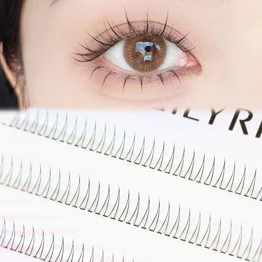 J Curl V Shape Black Korean Eyelashes