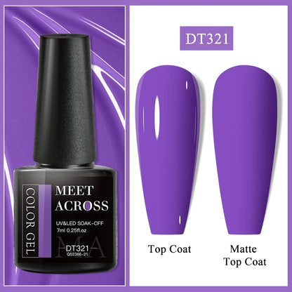 MEET ACROSS 7ml Gel Nail Polish