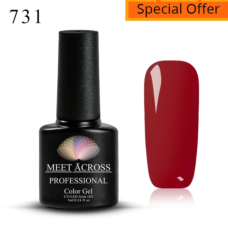 MEET ACROSS 5ml Gel Nail Polish