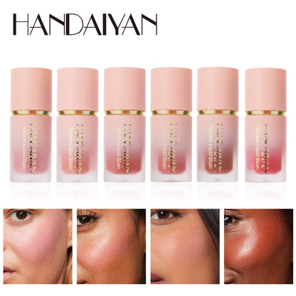 HANDAIYAN Matte Liquid Blush Long Lasting Waterproof