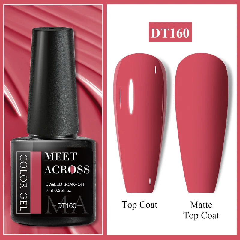 MEET ACROSS 7ml Gel Nail Polish
