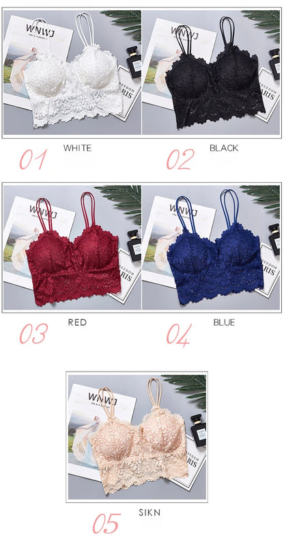 Floral Lace Padded Bralette