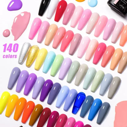 MEET ACROSS 6Pcs Gel Nail Polish Set
