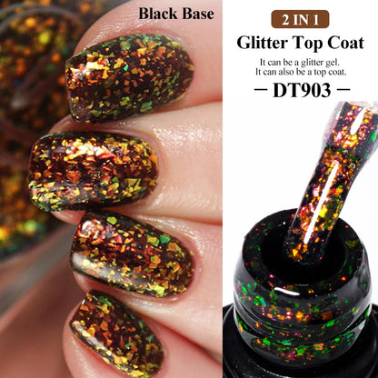7ml Auroras Spotted Thermal Colour Changing Gel Nail Polish