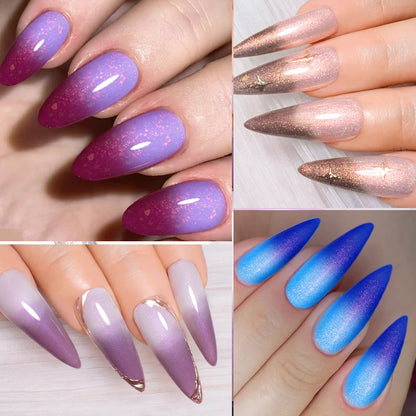 7ml Auroras Spotted Thermal Colour Changing Gel Nail Polish