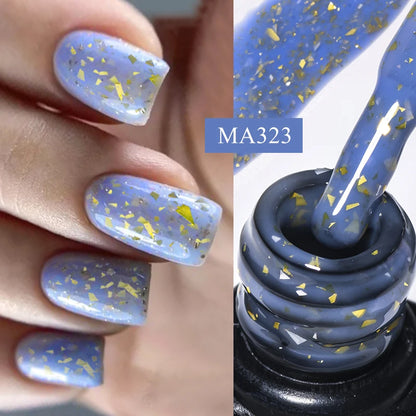 MEET ACROSS 7ml Glitter Gel Nail Polish