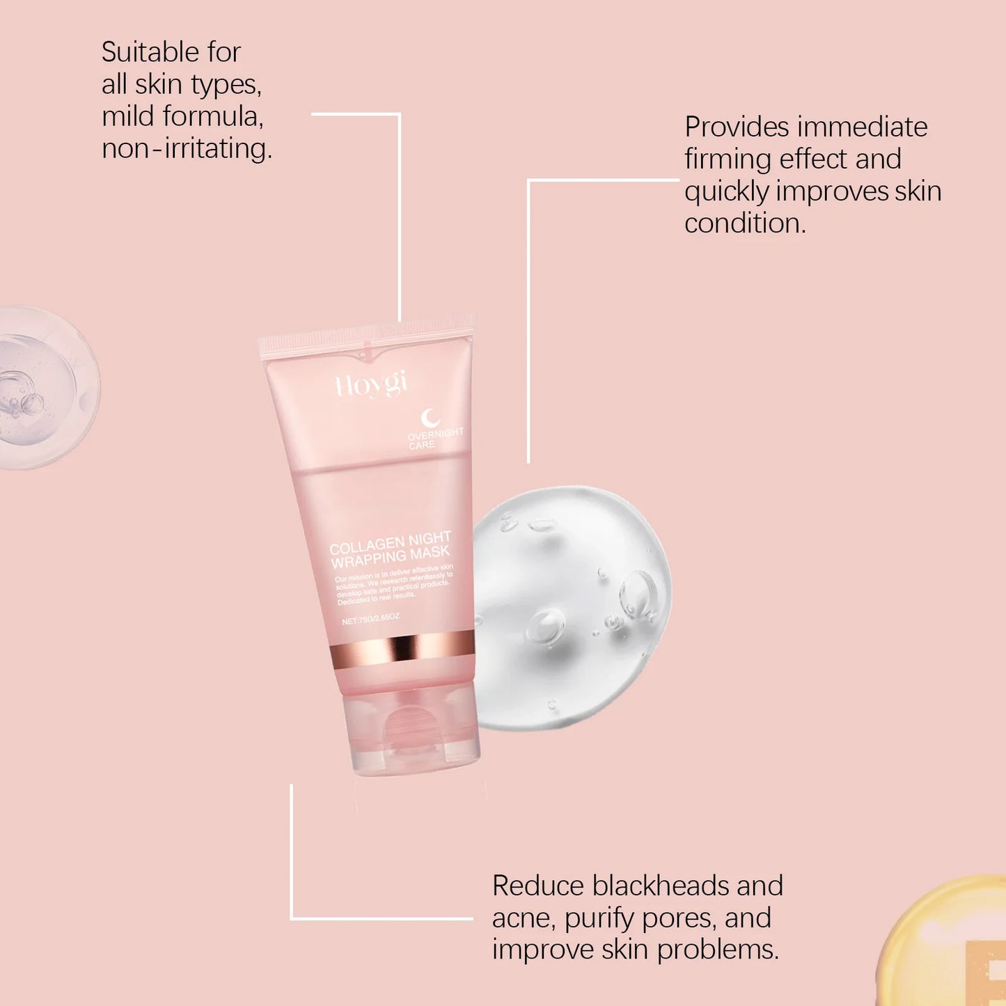 Japanese Hydrating Cleansing and Collagen Restoring Face Mask