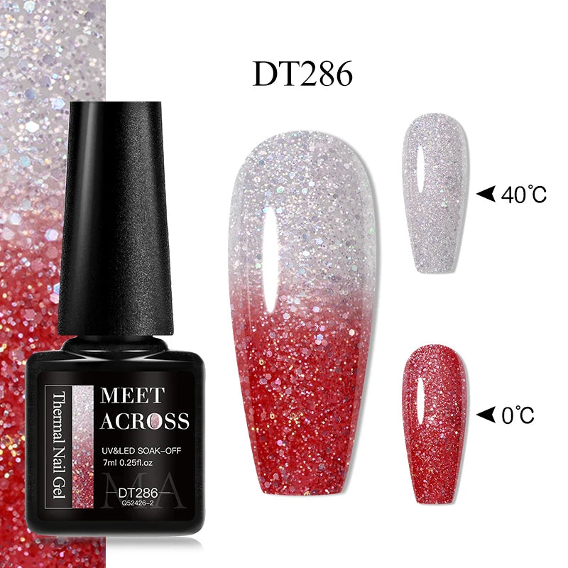 7ml Auroras Spotted Thermal Colour Changing Gel Nail Polish