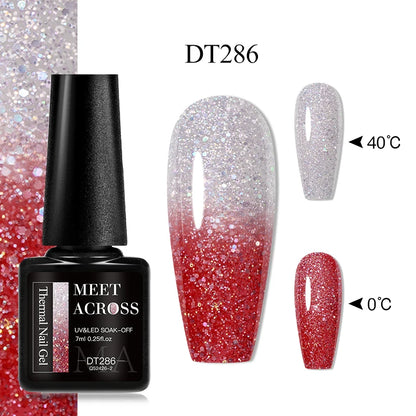 7ml Auroras Spotted Thermal Colour Changing Gel Nail Polish