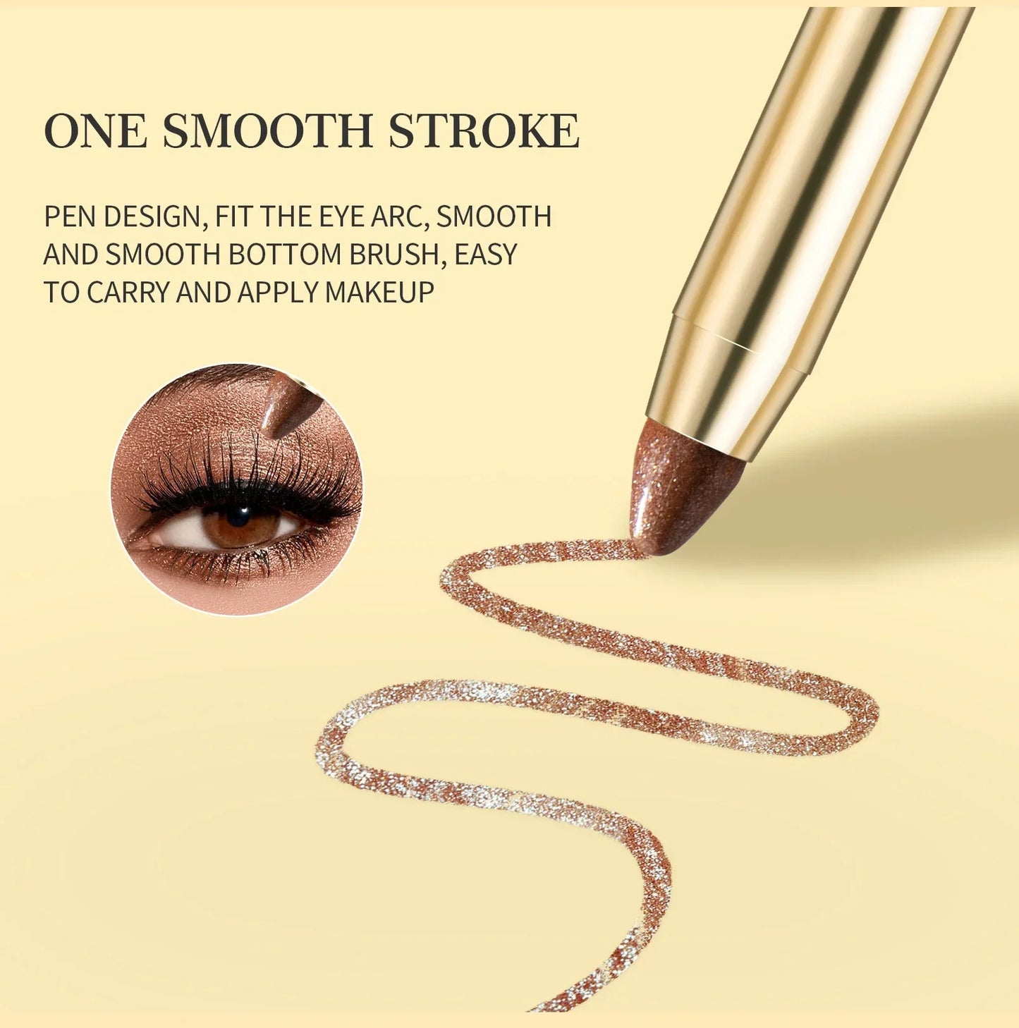 Double-Ended Eyeshadow Stick Waterproof Long Lasting